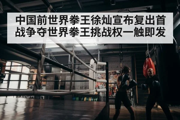 中国前世界拳王徐灿宣布复出首战争夺世界拳王挑战权一触即发